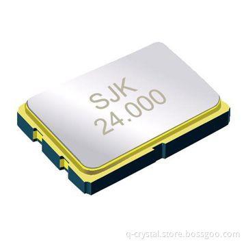 SMD 5032 Quartz Crystal, 1.0mm Thickness, Sized 5 x 3.2mm